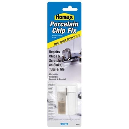 Homax Homax Products 3007A 0.17 oz Porcelain Chip Fix; White 3007A
